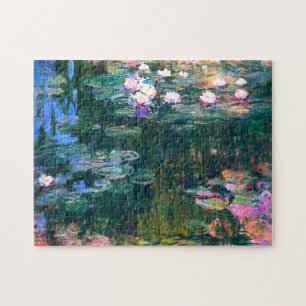 Quebra-cabeça Claude Monet - Lírios Água (1917)