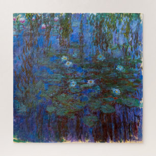 Quebra-cabeça Claude Monet - Lírios Azuis