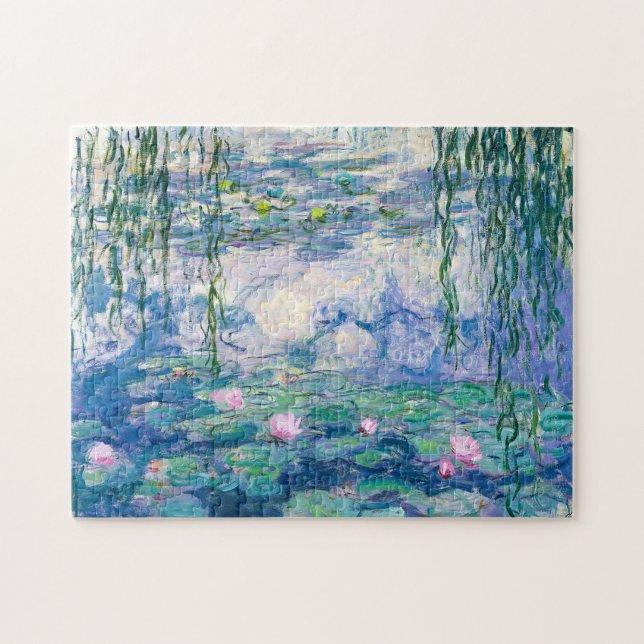 Quebra-cabeça CLAUDE MONET - Lírios de água (Horizontal)