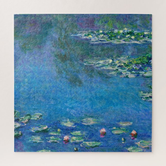Quebra-cabeça Claude Monet - lírios de água 1906 (Vertical)