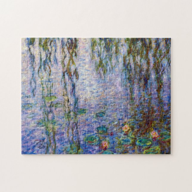 Quebra-cabeça Claude Monet - Lírios Hídricos (Horizontal)