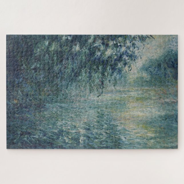 Quebra-cabeça Claude Monet Manhã no Sena (Horizontal)