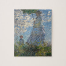 Claude Monet Mulher com Parasol 1875