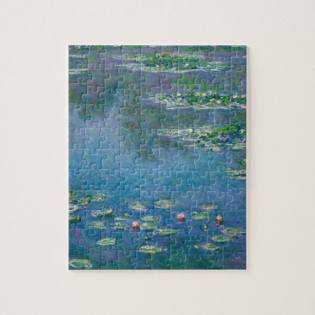 Quebra-cabeça Claude Monet, Nenúfares (Vertical)