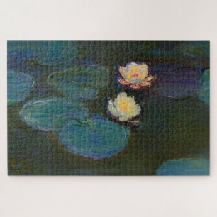 Quebra-cabeça Claude Monet Nenúfares Arte a Óleo Impressionista