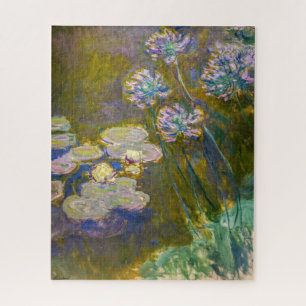 Quebra-cabeça Claude Monet - Nenúfares e Agapanthus