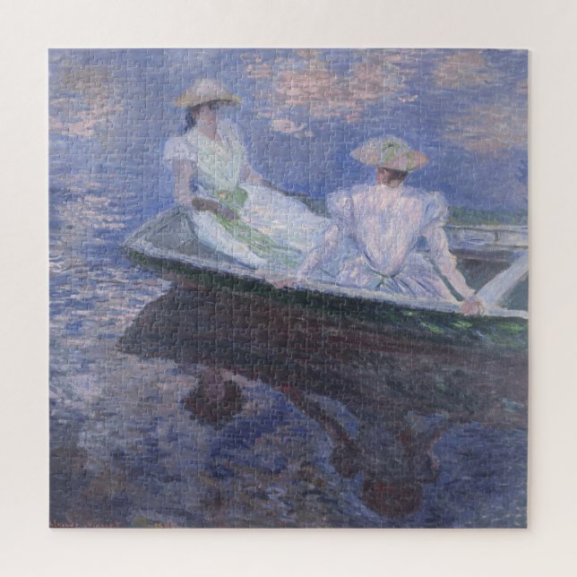 Quebra-cabeça Claude Monet – No barco (Vertical)