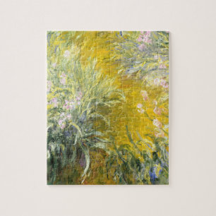 Quebra-cabeça Claude Monet O Caminho através das Íris Arte