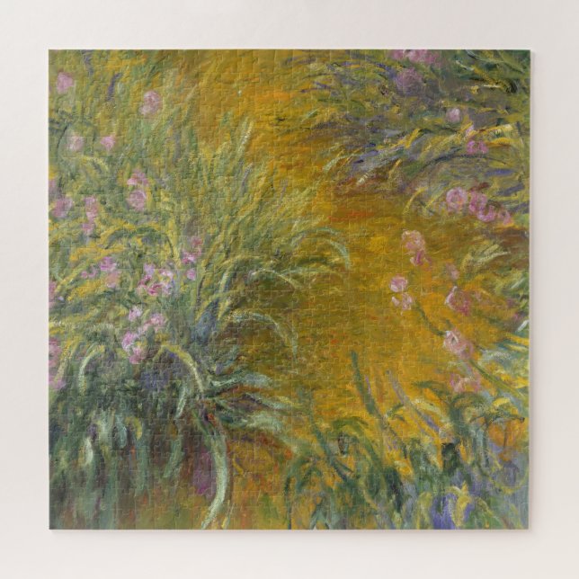 Quebra-cabeça Claude Monet| O caminho através dos irlandeses (Horizontal)