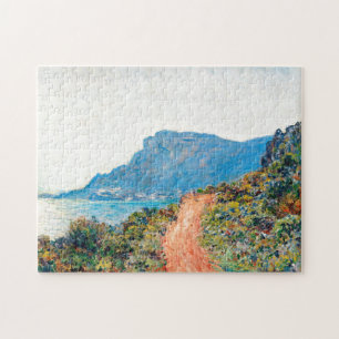 Quebra-cabeça Claude Monet O Corniche perto de Mônaco