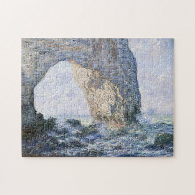 Quebra-cabeça Claude Monet | O Eretat Manneporte (Horizontal)