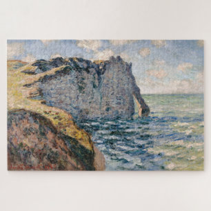 Quebra-cabeça Claude Monet O Penhasco de Aval Étretat