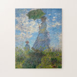 Quebra-cabeça Claude Monet - O Promenade, Mulher com Parasol<br><div class="desc">Promenade,  Mulher com Parasol/Madame Monet e seu filho / La Promenade / La Femme a l'ombrelle - Claude Monet,  1875</div>
