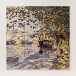 Quebra-cabeça Claude Monet. O Sena em Rouen