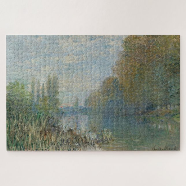 Quebra-cabeça Claude Monet Outono no Sena (Horizontal)