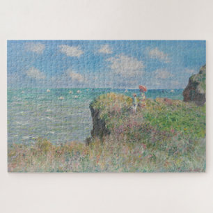 Quebra-cabeça Claude Monet – Passeio no penhasco em Pourville Ar
