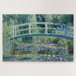 Quebra-cabeça Claude Monet | Ponte Japonesa (A Água-Lily)<br><div class="desc">"The Japan Bridge (The Water-Lily Pond) - 1899",  Pintado por Oscar Claude Monet. Sobre o artista: Oscar Claude Monet (14 de novembro de 1840 - 5 de dezembro de 1926) Pintor e Fundador do Movimento Impressionista Francês.</div>