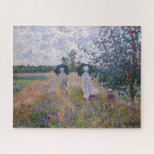 Quebra-cabeça Claude Monet - Promenade perto do Argenteuil