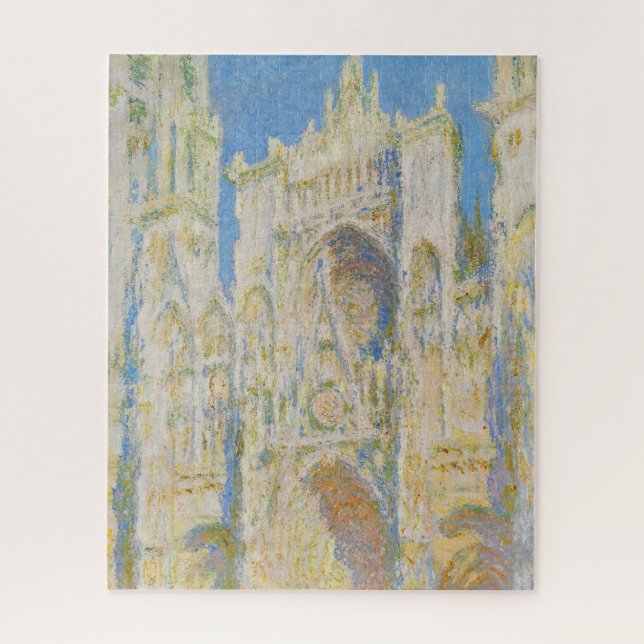 Quebra-cabeça Claude Monet Rouen Cathedral Portal Morning Light (Vertical)