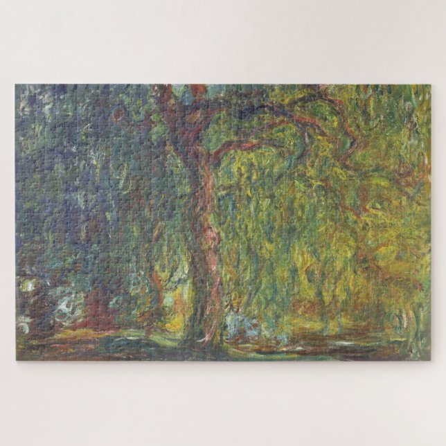 Quebra-cabeça Claude Monet Salgueiro-Chorão 1918–19 (Horizontal)