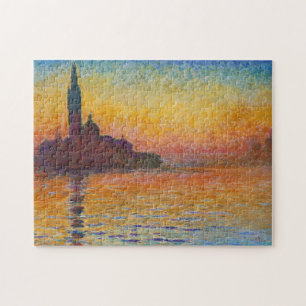 Quebra-cabeça Claude Monet - San Giorgio Maggiore em Dusk