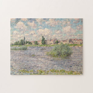 Quebra-cabeça Claude Monet Seine em Lavacourt