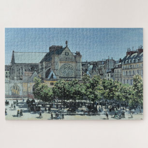 Quebra-cabeça Claude Monet St. Germain l’Auxerrois