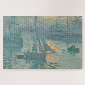 Quebra-cabeça Claude Monet - Sunrise