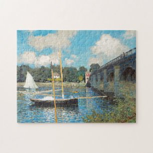 Quebra-cabeça Claude Monet The Bridge at Argenteuil (1874)