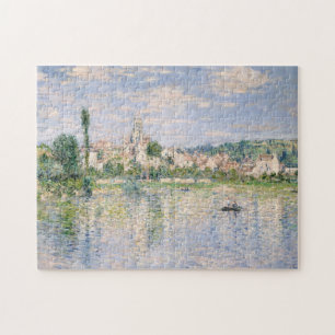 Quebra-cabeça Claude Monet V�theuil no verão
