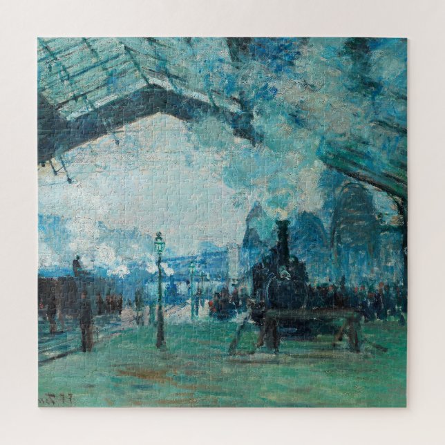 Quebra-cabeça Claude Monet Viagem Art (Vertical)