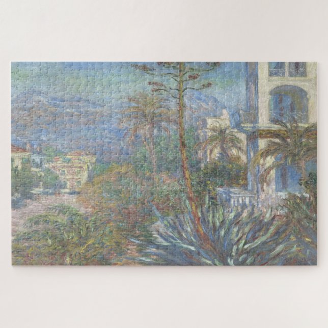 Quebra-cabeça Claude Monet – Villas in Bordighera (Horizontal)