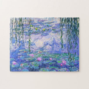 Quebra-cabeça Claude Monet Water Libera A Arte Impressionante Fr