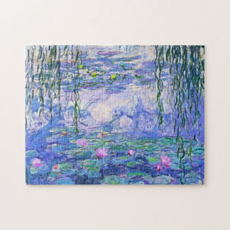 Quebra-cabeça Claude Monet Water Libera A Arte Impressionante Fr
