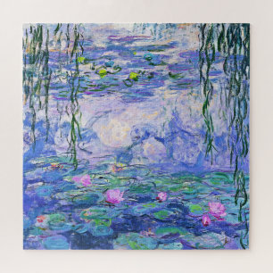 Quebra-cabeça Claude Monet Water Libera A Arte Impressionante Fr