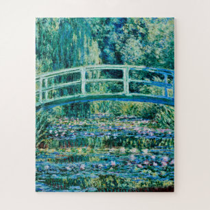Quebra-cabeça Claude Monet - Water Lilies And Japanese Bridge