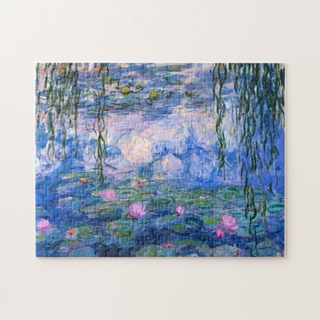 Quebra-cabeça Claude Monet Water Lillies 1919 (Horizontal)