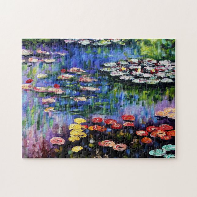 Quebra-cabeça Claude Monet Water Lily 1916 Fine Art (Horizontal)