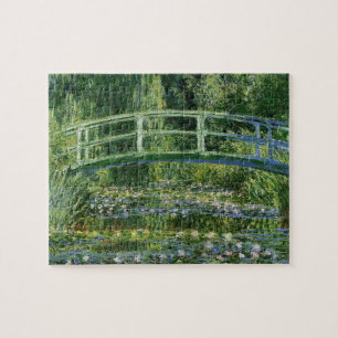 Quebra-cabeça Claude Monet Water Lily e Ponte Japonesa