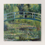 Quebra-cabeça Claude Monet - Water Lily Pond & Japanesese Bridge<br><div class="desc">The Water Lily Pond and the Japan Bridge / Le Bassin aux ninfheas - Claude Monet,  1899</div>