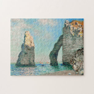 Quebra-cabeça Claude Monet's Étretat CliFF