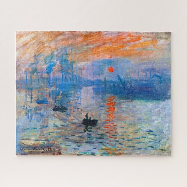 Quebra-cabeça Claude Monet's Sunrise (Horizontal)