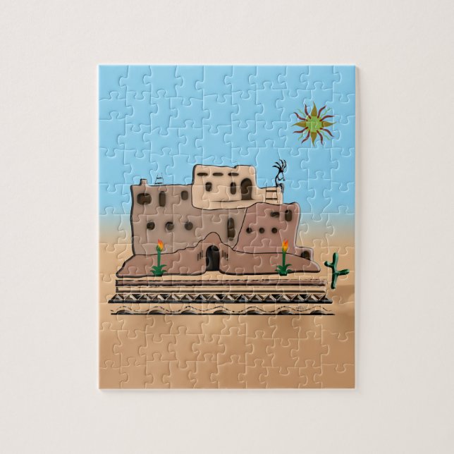 Quebra-cabeça Clay House (Vertical)