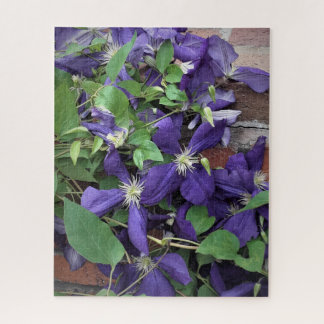 Quebra-cabeça Clematite Roxa