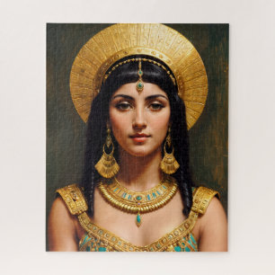 Quebra-cabeça Cleopatra Egípcia Queen Pharaoh Art