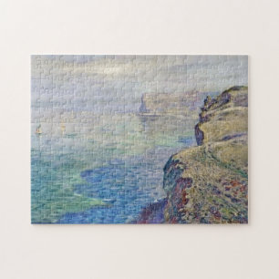 Quebra-cabeça Cliff no Grainval perto da Fecamp Monet Fine Art