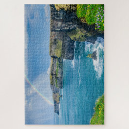 Quebra-cabeça Cliff of Moher Rainbow Ireland