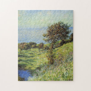 Quebra-cabeça Cliff Varengeville Gust de Wind Monet Fine Art