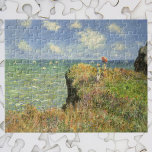Quebra-cabeça Cliff Walk em Pourville por Claude Monet<br><div class="desc">Cliff Walk em Pourville (1882), por Claude Monet, é uma pintura náutica de arte do impressionismo antigo. Uma paisagem marítima com duas mulheres em um penhasco rochoso. As senhoras são carregandos e ondas superficiais no oceano em um dia ensolarado de verão. Sobre o artista: Claude Monet (1840-1926) foi o fundador...</div>