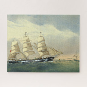 Quebra-cabeça Clipper Navio Helen Pembroke 1870